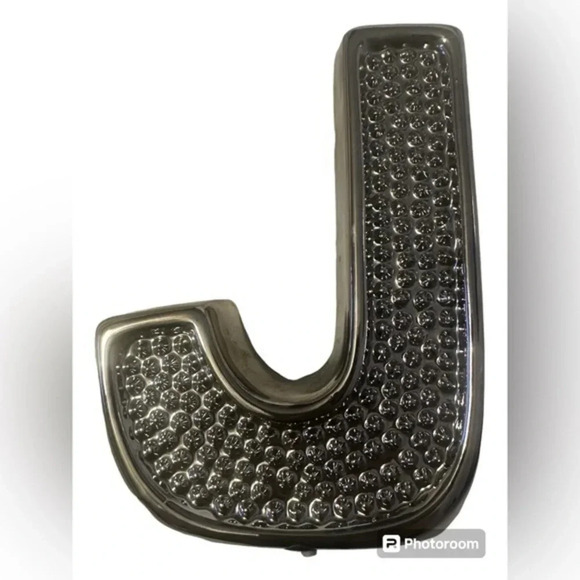 Stainless Steel letter “J” room decor - Picture 1 of 5